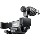 UGREEN Auto Handyhalterung 360° Drehbar Handy Halterung PKW Lüftung mit Schwerkraftsystem und Metallischen Hakenclip Kompatib