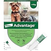 Advantage Flea Treatment 80 for Large Cats and Rabbits 4x Pipette, For ...