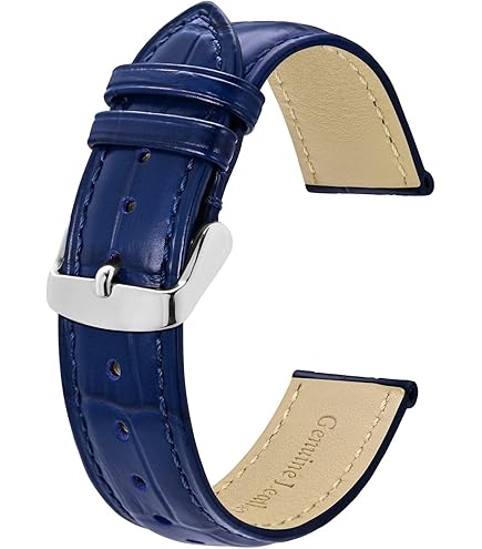 Cinturino Orologio 22 Mm In Vera Pelle Di Vacca Marrone Con Fibbia In Acciaio, Fodera In Pelle Di Vitello, Universale Per Uomo E Donna - 5