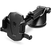 Spigen Dashboard Ara&ccedil; i&ccedil;i Telefon Tutucu (T&uuml;m Cihazlarla Uyumlu Ara&ccedil; Tutacağı) Kuel AP12T Black - 000CG20917