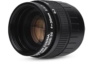 EBTOOLS 35mm f/1.7 Fixed Focal Length Lens,Manual Lens Photography Camera Accessory suitable Replacement for Canon, Sony, Olympus, Pentax, Fuji, etc