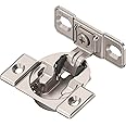 Blum 33B355AF22 Compact Face Fix Hinge 107° with Spring and Mounting Plate