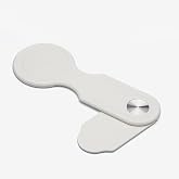 fiigo Magesafe Compatible - Multi-Purpose Magnetic Back-Screen Smartphone Holder - (White)