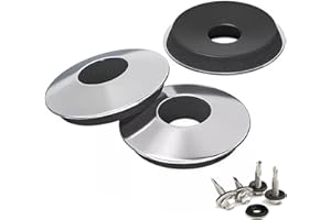 SDKZBFC 50PCS M6.3mm Étanche Joint Rondelle, 304 En Acier Inoxydable EPDM Scellé Néoprène En Caoutchouc Rondelles D'étanchéité Collé