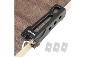 TOOLCOOL Edge Banding Trimmer Veneer Edge Trimmer Chamfer Plane Edge Plane Edge Chamfer Burr Scraper for Woodworking (R1+R2+R3)