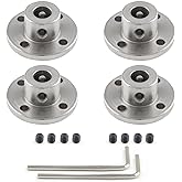 Uxcell 7mm Inner Diameter Flange Shaft Couplers Uxcell 7mm Flange Shaft