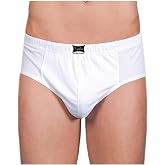 Tutku İ&ccedil; Giyim Pamuklu Erkek Slip K&uuml;lot Don 6 Lı Paket XXL Beyaz