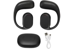 LUQEEG Language Translator Earbuds, Two-Way Translator Device for 74 Languages 70 Accents, 4 Translation Modes, Bluetooth 5.1, Support Music Call, Compatible with APP (Black)