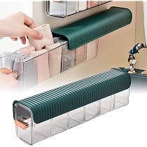 Wall Mounted Lockable Milk Box - Outdoor Mail & Postcard Holder With Key (White, 8.45x6.88x3.73in)