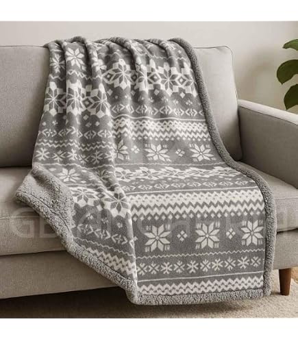 Coperta Plaid Double-face Tartan Verde: Lato Pile E Lato Sherpa, Calda E Morbida, Certificata OEKO-TEX. Misure 127x152 Cm, 150x200 Cm, 200x230 Cm.