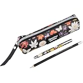 Grupo Erik Small Flower Pencil Case with Pen and Pencil | School Pencil Case + Pen + Pencil, School Supplies and Stationery,