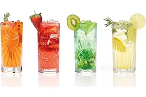 RCR CRISTALLERIA ITALIANA RCR 26984020006 Mixology Luxion Set di 4 bicchieri in cristallo