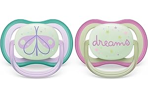 AVENT Philips SCF376/19 Smoczek, Niebieski/Fioletowy, 2x 0-6 mies.