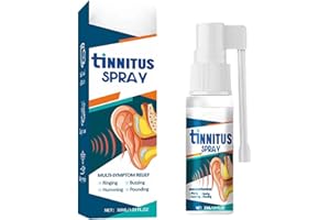 GNAUMORE Spray Para Aliviar Tinnitus,Tinnitus Spray Para Oído,Gotas Para Los Oídos,Sprays Tratamiento Oidos,Gotas Aliviar El Zumbido En Los Oído,Retire La Incomodidad Esencia Limpiadora Los Oídos
