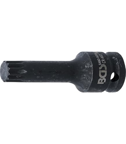 BGS 5380 Kraft-Bit-Einsatz-Satz 6-tlg. Für Innenvielzahn (XZN) M14-M18 – Inkl. Spreiz-Einsatz-Satz 2-tlg.