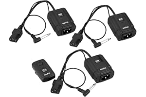 Godox DM-16 16 Kanäle Studio-Blitzauslöser + 2 x GODOX DMR-16 Funkauslöser für Canon, Nikon, Olympus, Pentax