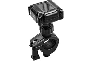 Tiardey Motorrad-Reifendruckkontrollsystem TPMS Drahtloser Reifendruckmonitor mit Montagehalterung