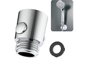 OWNKIM Válvula de cierre, Conjunto de 1 Válvulas de Control de Flujo de Agua G1/2 en ABS - Regulador para Cabezal de Ducha y Ducha de Mano (1PCS)