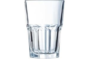 Arcoroc J2607 Gobelet Granity, Verre Trempée, Transparent, 35 cl