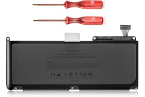 iProPower A1331 Ersatz Akku für 13" MacBook A1342 (Ende 2009 MacBook 6,1, Mitte 2010 MacBook 7,1) [66Wh 10.95V 6000mAh]