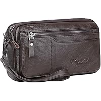 Pochette Uomo Coronel Tapioca - Nylon, 26x15x7 Cm, Zip, Multiuso, Per Lavoro O Viaggi - Foto 10