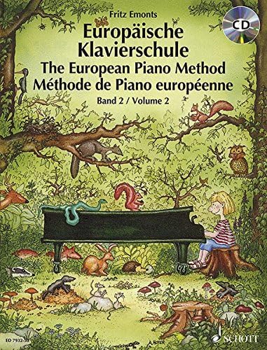 The European Piano Method: 2: Book/CD