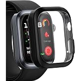 Microsonic Huawei Watch D2 Kılıf 360 Full Round Soft Silicone Siyah [Watch D2 ile Uyumlu Kılıf - Siyah]