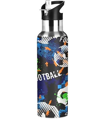 Bouteille D'Eau De Football 1000ml Avec Porte-Clés Thème | FindTheDeal