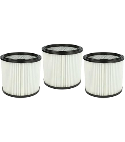Kallefornia® Filtro lavabile PES Kallefornia K714 adatto per Metabo ASA 1202 ASA1202 cartuccia filtro a pieghe