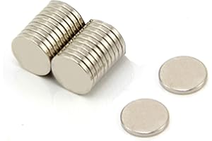 MAGNET EXPERT N35 Maget Néodyme Pour Les Arts, L'Artisanat, la Fabrication de Modèles, Le Bricolage, Les Passe-Temps et L'Emballage - 8mm dia x 1mm D'Épaisseur - 0,39kg de Traction - Pack de 20