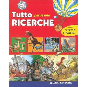 Tutto per le mie ricerche. Con adesivi
