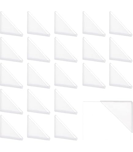 Lot De 20 Protecteurs De Coins De Livres En Métal Doré – Fer, Taille 3x3 Cm – Pour Albums, Scrapbooking, Boîtes