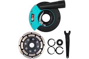 RAIZIDOM Raizi 125 mm Universal Surface Grinding Dust Shroud Hand Angle Grinder+125 mm Diamond Grinding Cup Wheel