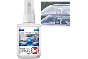 LOMEYA 3-in-1 Anti-Fog Windshield & Glasses Solution – clear sight while driving, Clears automobile glass, boosts visibility, A straightforward, enduring solution for sharp