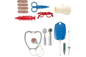 ECOIFFIER Écoiffier - Maletín médico, 14 piezas (Smoby 250)