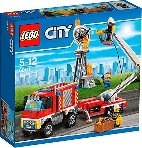 Preisvergleich Produktbild LEGO® City 60111 Feuerwehr-Einsatzfahrzeug