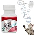 BigyQiu Catnip Bubbles for Cats,Catnip Bubble Toys,Catnip Fun Bubbles,Cat Nip Bubbles for Interactive Play,Catnip Play Toy,Natural Catnip Oil for Stimulating Indoor & Outdoor Cats,Interactive Cat Toy