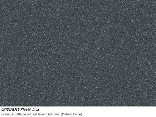 Schock Sono Inox Küchenarmatur Grau Granit Festauslauf hoch Mischbatterie - 3