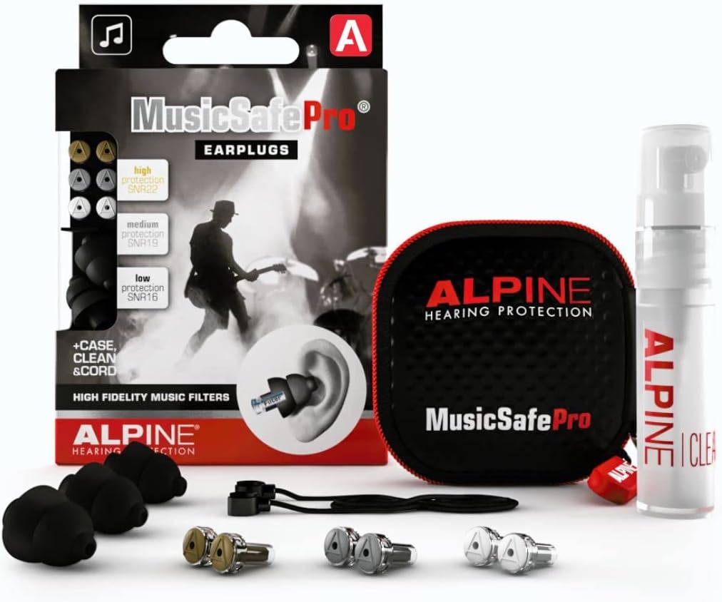 Qualité de Fabrication & Durabilité : Alpine MusicSafe Pro Tapones de Alta Fidelida