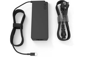 LIUDLIAE 65W Chargeur Ordinateur USB C Compatible avec Lenovo ThinkPad T14 T15 E15 X1 Carbon X13,HP Spectre X360 EliteBook,Dell,MacBook Pro,Acer,ASUS,Huawei,Samsung,LG,45W Type C Chromebook Charger