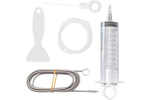 BVSRCP Kühlschrank-Abflussloch, Kühlschrank Abflussloch Reinigungsset, Kühlschrankbürsten Ablaufloch Reinigungsset, Rohrreinigungsspiralbürste für Die Haushaltsreinigung Des Kühlschranks, Küche