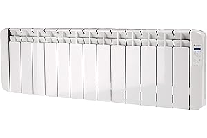 Haverland RC13BL | Emisor Térmico a Fluido Programable | 1500 W | Ideal para espacios reducidos | Control de Consumo | Uso Ideal 1-6h/día | +/- 17-24 m² | Blanco