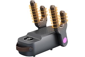 FASBET 4 Arms Boot Dryer Shoe Dryer with Timer and Antibacterial Function Socks Glove Dryer Shoe Care Products Football Boot Dryer UK Boot Warmers Trainer Dryers Shoe Drier