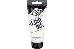 Essdee Premium Qualité Bloc d'encre d'impression Blanc (100 ML)