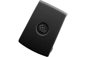 NIYATA 1 Pcs Isofix Abdeckung für Bmw 3 Isofix Abdeckung für Bmw für Bmw x1 für Bmw GT320, Schwarz OEM: 52207319686-1