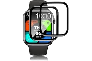 Carantee Schutzfolie für Panzerglas für Apple Watch 7/8/9 45mm Panzer Schutz Glas Displayschutzfolie, 2 Stück Schutzglas Displayschutz für Watch 9 45mm Panzerfolie, 9H Fingerabdruck für 8 45mm Folie