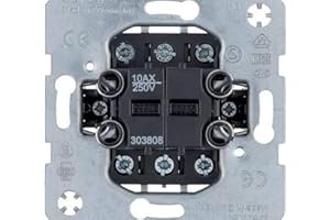 Hager - Berker - 303808 Doble conmutador Ref. 6510000018