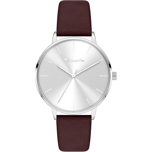 Montre Vintage Pour Femme Oozoo - Cadran Blanc, Bracelet Cuir Marron, Boîtier 32 Mm, étanche 3 ATM