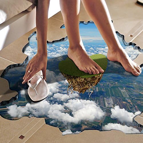 Three-dimensional 3d large floor stickers living room calligraphy bedroom entertainment stickers-01
