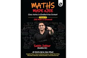PW Maths Made EJEE Class 11 Handwritten Notes By Sachin Jakhar For JEE Main & Advanced Exams | Complete Theory, Basic to Advanced Problems, Special ... Detailed Solutions [Paperback] Sachin Jakhar
